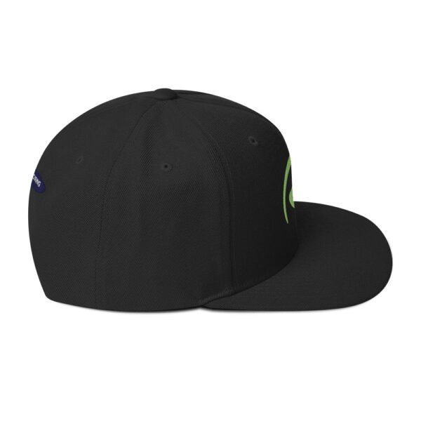 Rhino Sport Snap Back Hat with Pulse Green Logo: Unleash Your Athletic Edge - Image 9