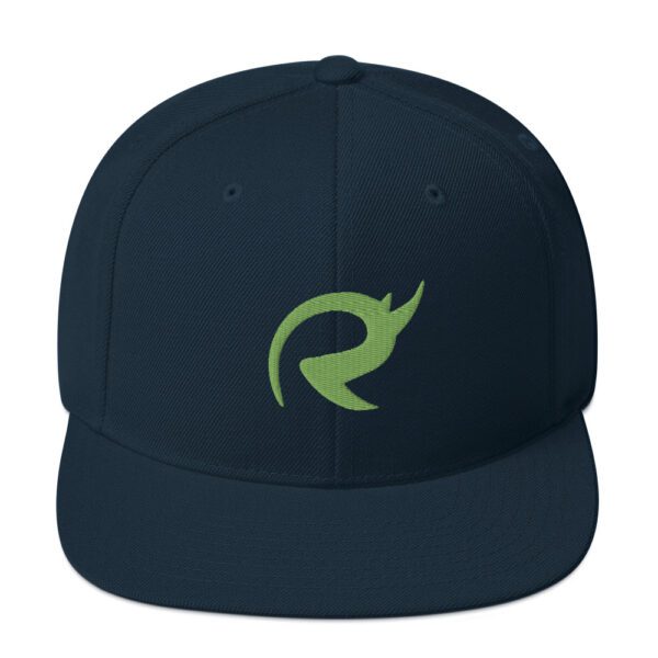 Rhino Sport Snap Back Hat with Pulse Green Logo: Unleash Your Athletic Edge - Image 2