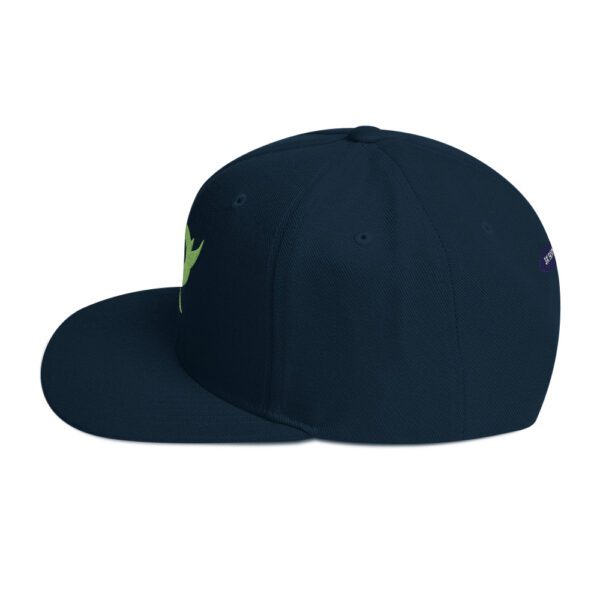 Rhino Sport Snap Back Hat with Pulse Green Logo: Unleash Your Athletic Edge - Image 4