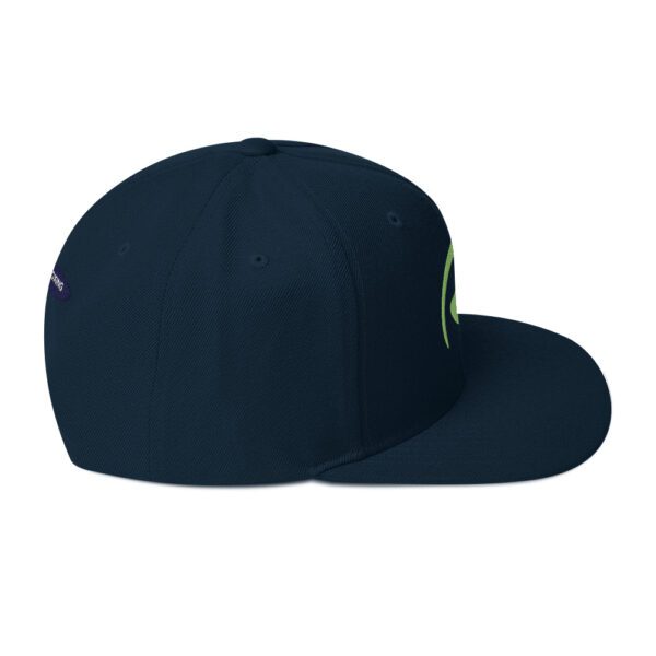 Rhino Sport Snap Back Hat with Pulse Green Logo: Unleash Your Athletic Edge - Image 5